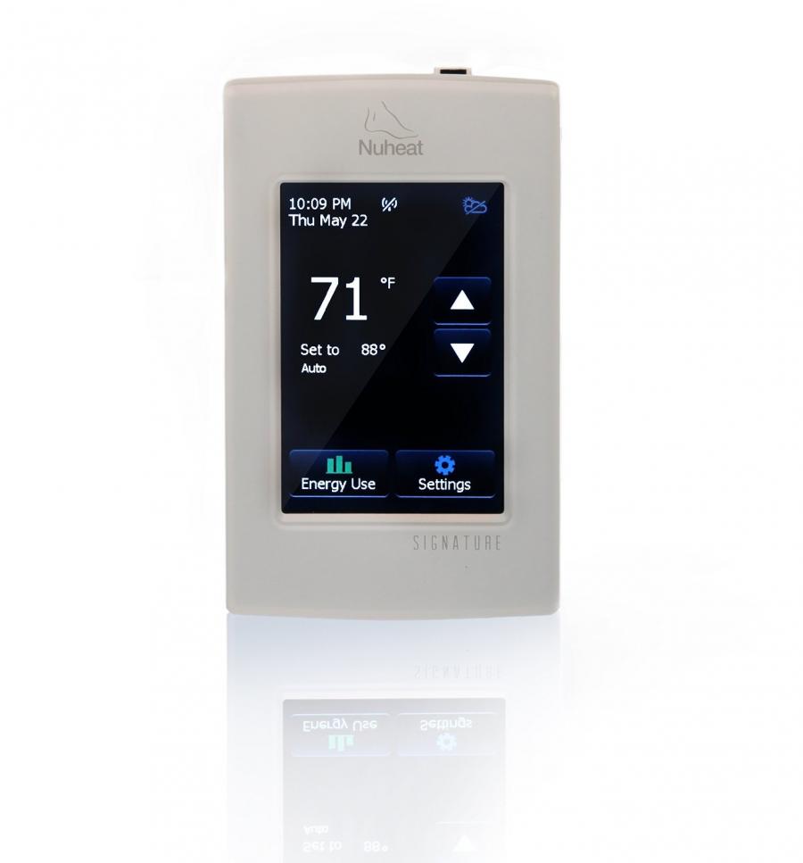 Nuheat Signature WiFi Touch Screen Electric Floor Heating Thermostat