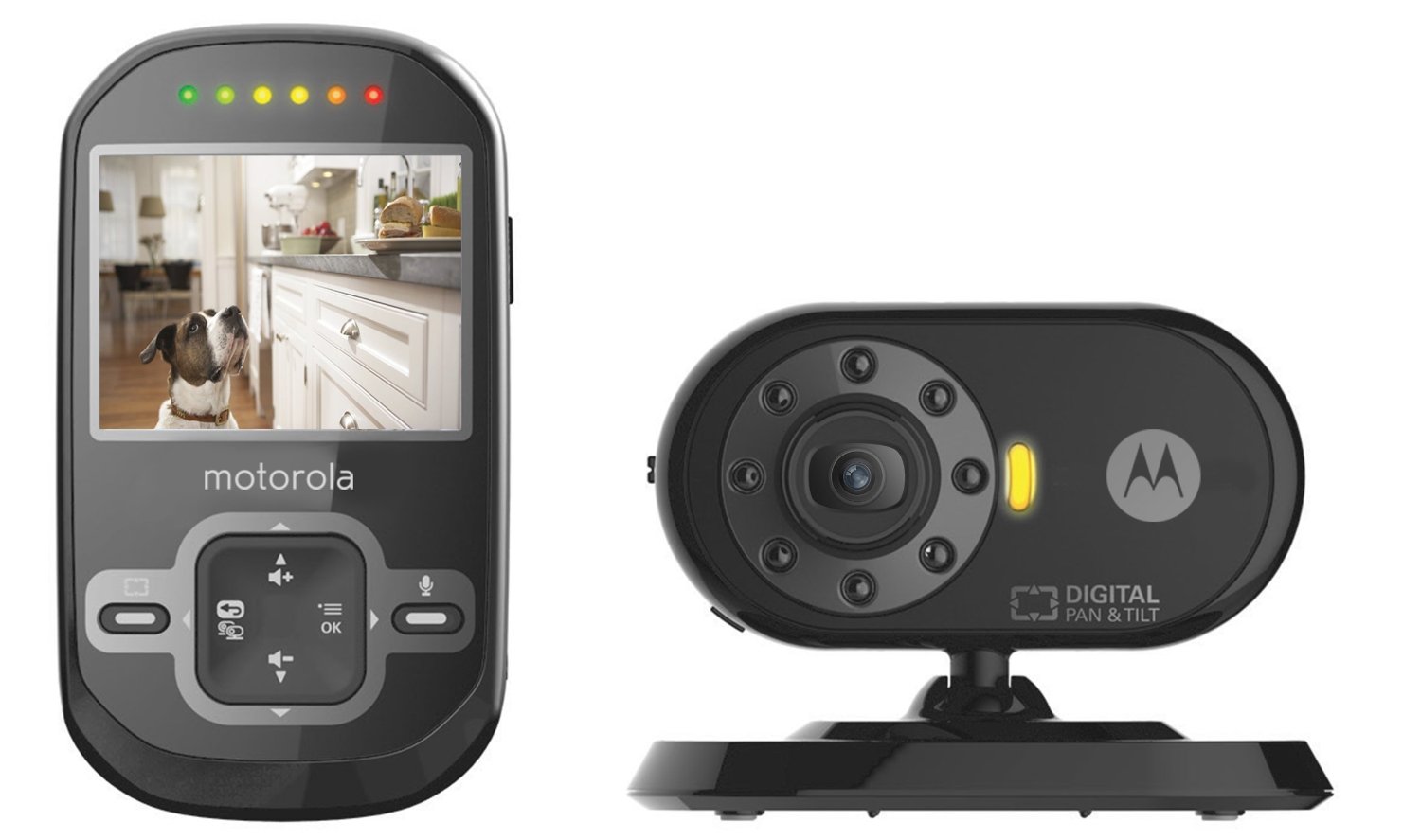 Motorola Pet Scout600 Remote Wireless Pet Monitor Connected Crib