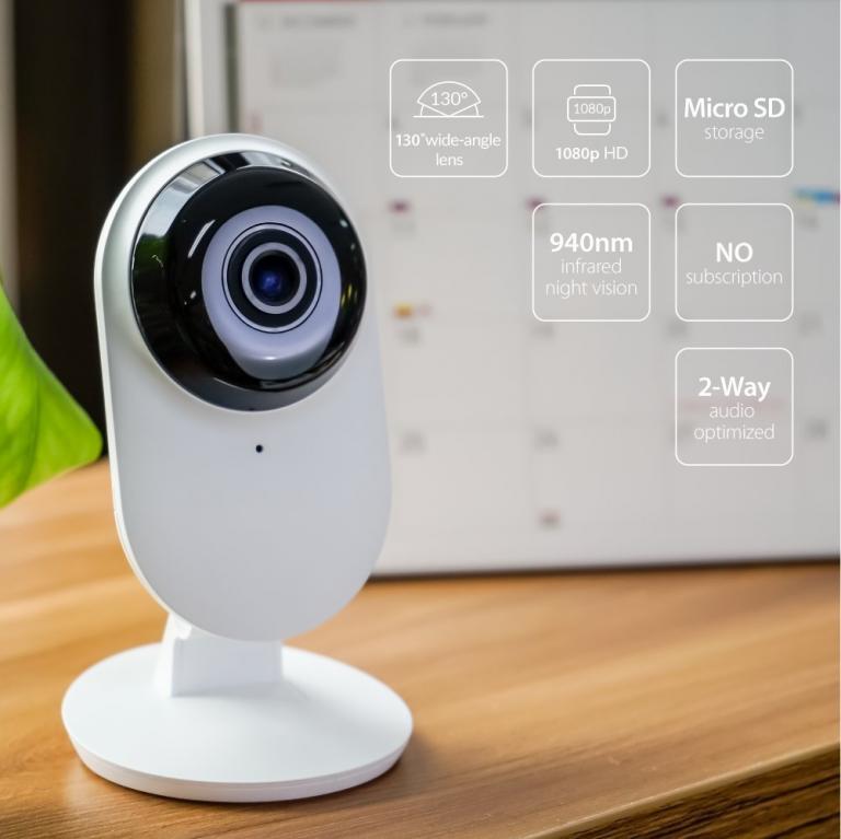 Yi Home Camera 1080p Security Camera Connected Crib