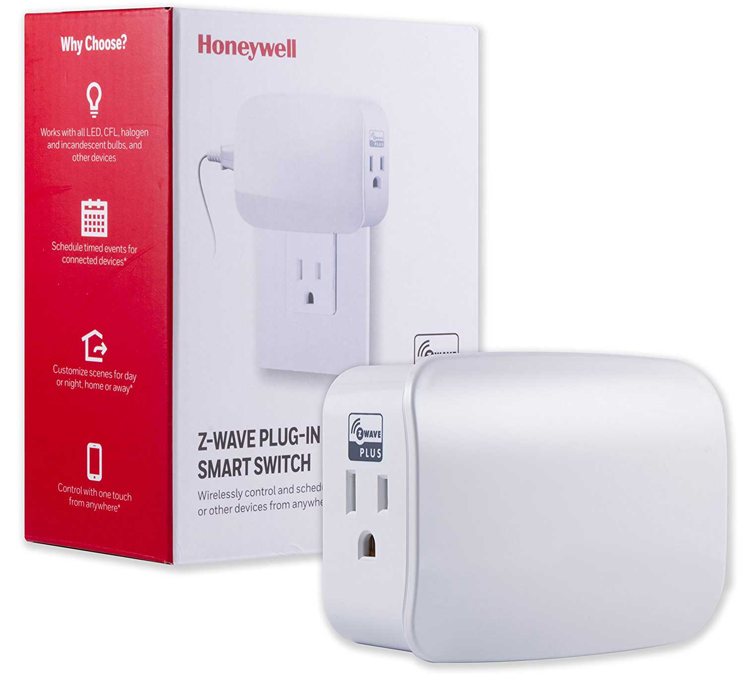 Honeywell ZWave Plus Switch with Alexa Support Connected Crib