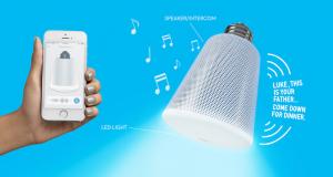 Lightcast: LED Light bulb + Speaker + Wink App