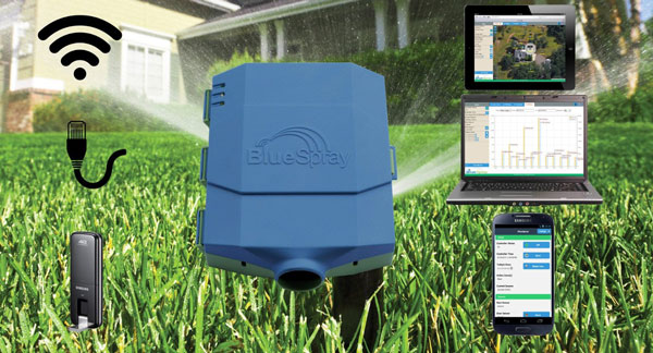 BlueSpray Smart WiFi Sprinkler Controller - Connected Crib