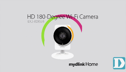D-Link HD 180-Degree Wi-Fi Camera (DCS-8200LH)