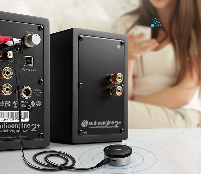 Mpow Bluetooth Receiver for Streaming Music Connected Crib