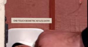 Ultraloq UL1 Smart Lock with Bluetooth, Fingerprint Reader