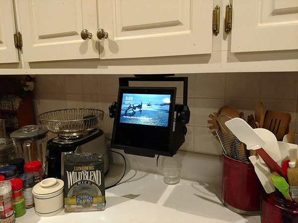 jebco echo show under cabinet mount - connected crib
