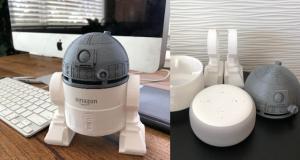 3D Printed R2D2 Accessory for Echo Dot