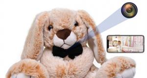 Plush Toy 4K Hidden Cam with WiFi