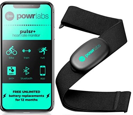 Powr Labs Heart Rate Monitor Strap with ANT+ & Bluetooth - Connected Crib