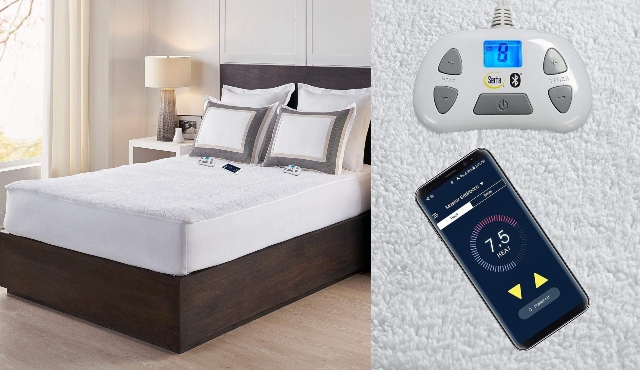 serta perfect sleeper bluetooth wireless heated mattress pad
