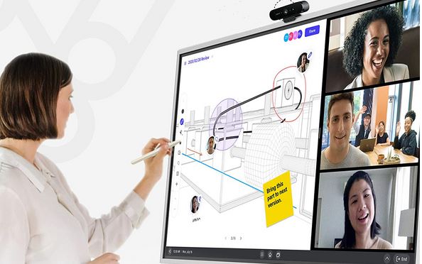 Vibe 55" 4K UHD Touchscreen Whiteboard - Connected Crib