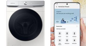 SAMSUNG WF50A8600AE AI Dial Front Load Washer with WiFi