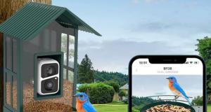SOLIOM BF08 Smart Bird Feeder Camera with AI