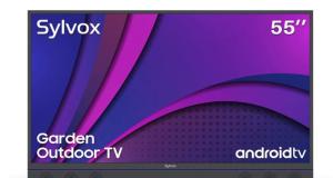 SYLVOX 55 Inch Waterproof Outdoor TV with Android