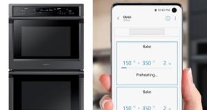 Samsung 30″ Smart Double Wall Oven with Steam Cook, WiFi, Voice Control