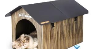 PetNF App Connected Heated Cat House