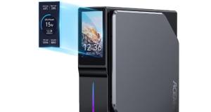 ACEMAGIC S1 Mini PC with LCD Screen