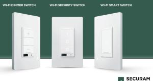SECURAM WiFi Security Smart Wall Switch Collection Announced At CES 2024