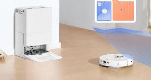 roborock QX Revo Robot Vacuum and Mop Combo with Siri Support