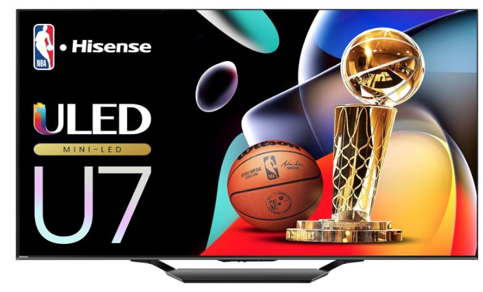 Hisense 65-Inch 65U7N ULED 4K Google TV for Gamers