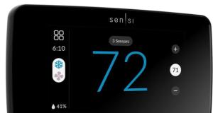 Sensi Touch 2 Smart Thermostat with Touchscreen