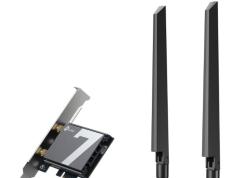 TP-Link WiFi 7 BE9300 PCIe Card with Bluetooth 5.4