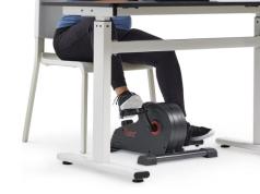 Sunny Health & Fitness Under Desk Exercise Bike with App Connectivity