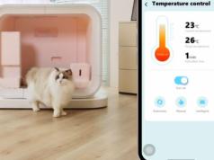 Hommew App Connected Pet House & Feeding Station