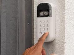 myQ Smart Garage Door Video Keypad with Security Camera