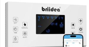 briidea 8-Zone Smart Sprinkler Controller